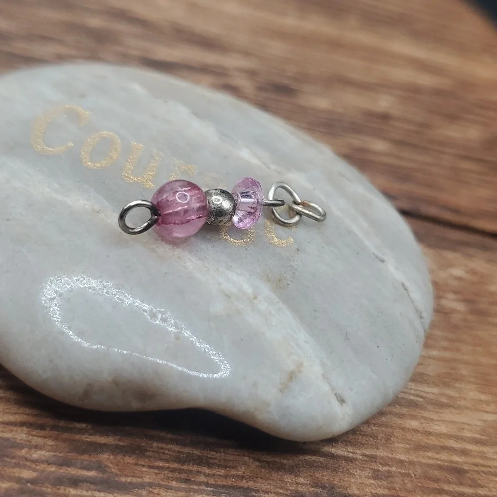 Delicate pink princess pendant‎